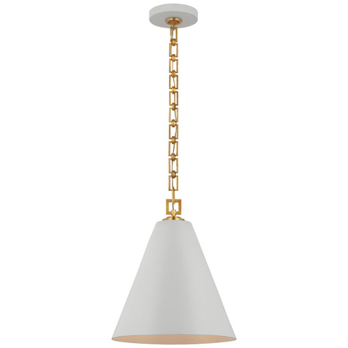 Theo LED Pendant in Soft White and Gild (268|JN 5321SW/G)