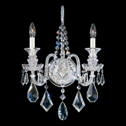 Hamilton Two Light Wall Sconce in Polished Silver (53|5702CL)