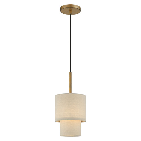 Bellingham One Light Mini Pendant in Antique Gold Leaf (107|58891-48)