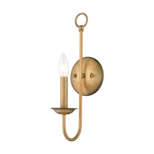 Estate One Light Wall Sconce in Antique Gold Leaf (107|42681-48)