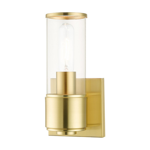 Quincy One Light Wall Sconce in Satin Brass (107|17141-12)