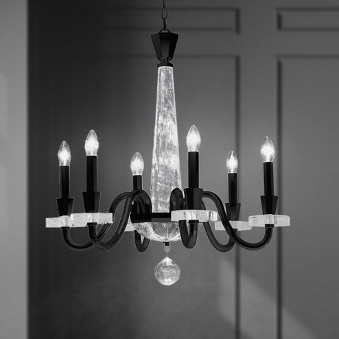 Amadeus Six Light Chandelier in Etruscan Gold (53|S9327-23OH)