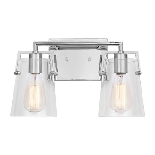 Crofton Two Light Bath in Chrome (454|DJV1032CH)