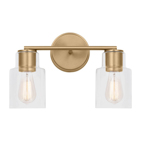 Sayward Two Light Bath in Satin Brass (454|DJV1002SB)