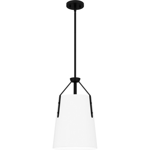 Quoizel Piccolo Pendant One Light Pendant in Matte Black (10|QPP6192MBK)