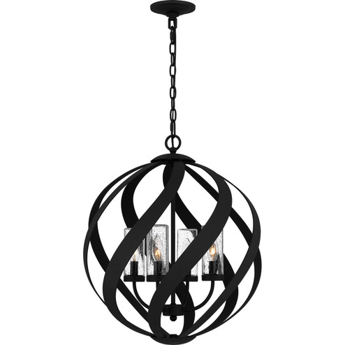 Blacksmith Four Light Outdoor Pendant in Earth Black (10|BMS3520EK)