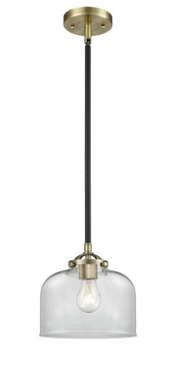 Nouveau One Light Mini Pendant in Black Antique Brass (405|284-1S-BAB-G72) Nouveau One Light Mini Pendant in Black Antique Brass (405|284-1S-BAB-G72)