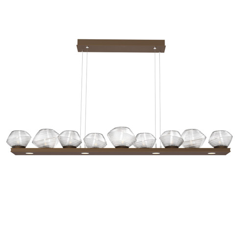 Mesa LED Linear Suspension in Flat Bronze (404|PLB0089-0C-FB-C-CA1-L3)