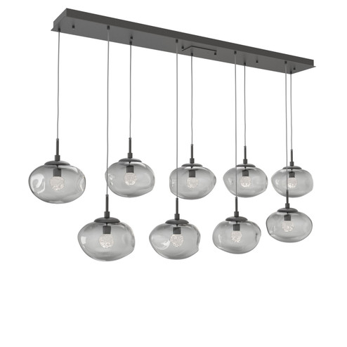 Nebula LED Pendant in Graphite (404|PLB0068-09-GP-FS-C01-L3)