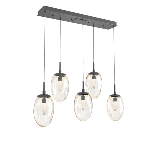 Meteo LED Pendant in Graphite (404|PLB0067-05-GP-GA-C01-L3)