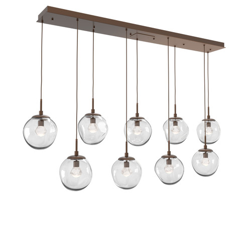 Aster LED Pendant in Burnished Bronze (404|PLB0066-09-BB-ZC-C01-L3)