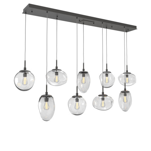 Cosmos Nine Light Pendant in Graphite (404|PLB0065-09-GP-C-C01-E2)