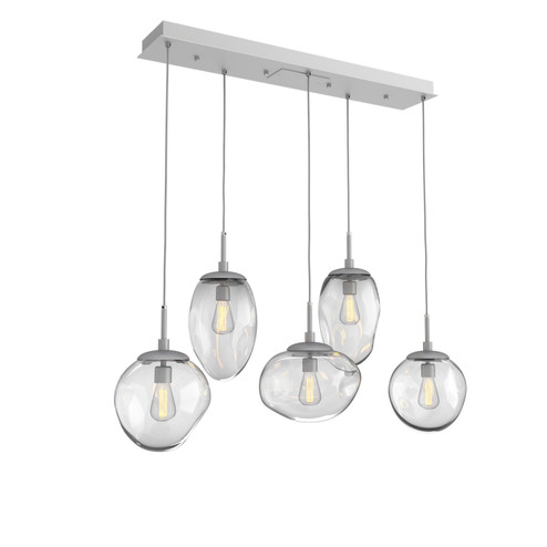 Cosmos Five Light Pendant in Classic Silver (404|PLB0065-05-CS-C-C01-E2)