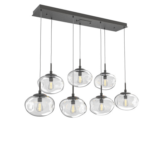 Nebula Seven Light Pendant in Graphite (404|PLB0064-07-GP-C-C01-E2)