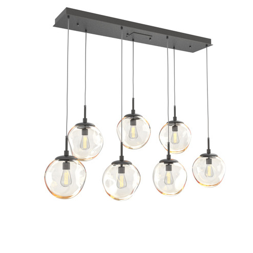 Aster Seven Light Pendant in Graphite (404|PLB0062-07-GP-A-C01-E2)