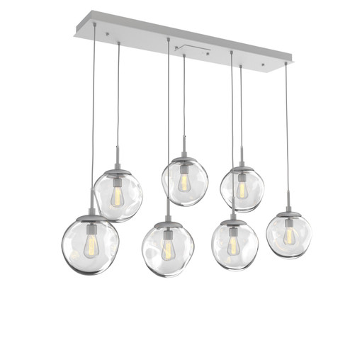 Aster Seven Light Pendant in Classic Silver (404|PLB0062-07-CS-C-C01-E2)