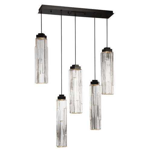 Ledgestone LED Pendant in Classic Silver (404|PLB0056-05-CS-LC-C01-L1)