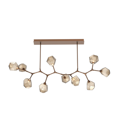Gem LED Branch in Burnished Bronze (404|PLB0039-BC-BB-B-001-L3)