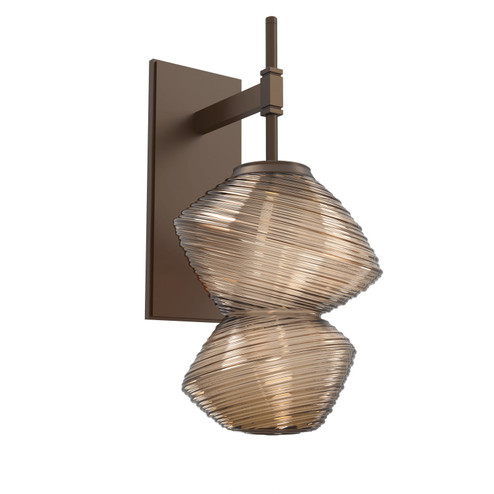 Mesa Wall Sconce in Flat Bronze (404|IDB0089-01-FB-B-L1)
