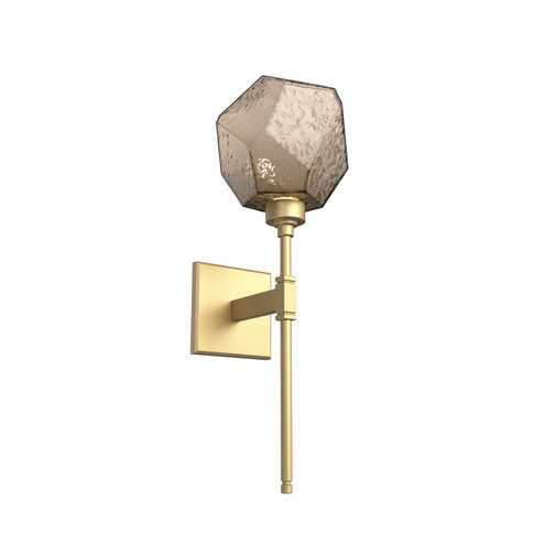 Gem LED Wall Sconce in Gilded Brass (404|IDB0039-08-GB-B-L1-RTS)