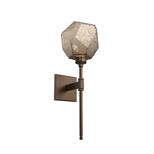 Gem LED Wall Sconce in Flat Bronze (404|IDB0039-08-FB-B-L1-RTS)