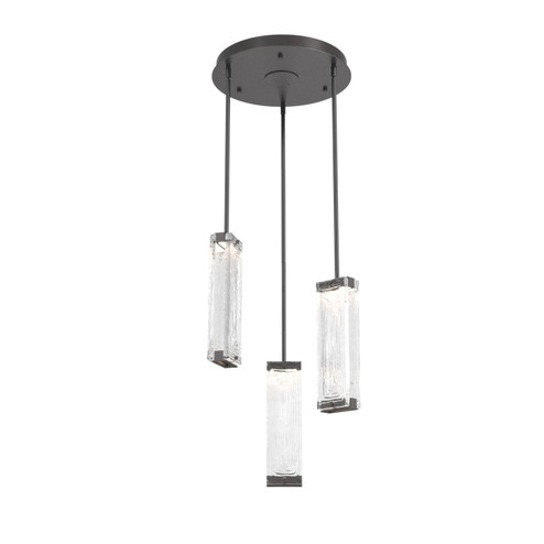 Tabulo LED Pendant in Graphite (404|CHB0090-03-GP-TL-001-L3)