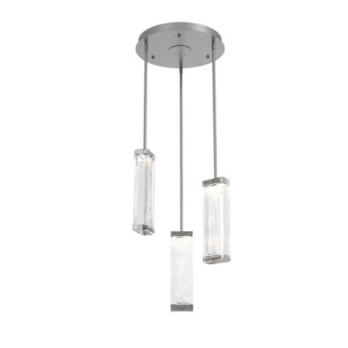 Tabulo LED Pendant in Classic Silver (404|CHB0090-03-CS-TL-001-L3)
