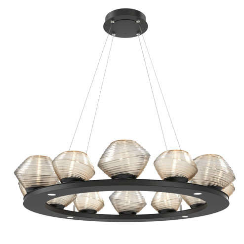 Mesa LED Chandelier in Matte Black (404|CHB0089-0C-MB-A-CA1-L1)