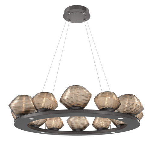 Mesa LED Chandelier in Graphite (404|CHB0089-0C-GP-B-CA1-L1)