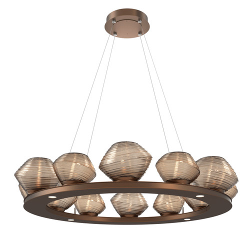 Mesa LED Chandelier in Burnished Bronze (404|CHB0089-0C-BB-B-CA1-L1)