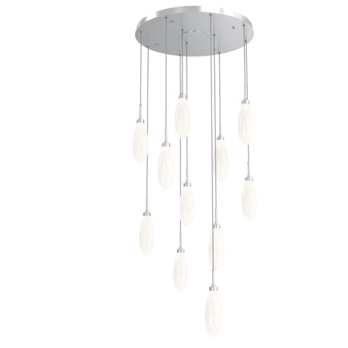Fiori LED Pendant in Classic Silver (404|CHB0071-11-CS-WL-C01-L3)