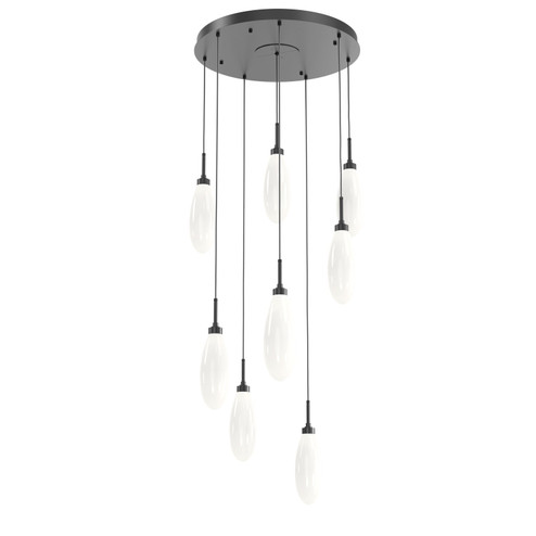 Fiori LED Pendant in Matte Black (404|CHB0071-08-MB-WL-C01-L3)
