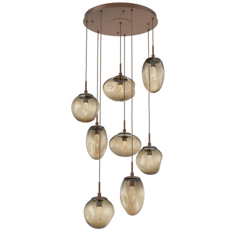 Cosmos LED Pendant in Burnished Bronze (404|CHB0069-08-BB-GB-C01-L3)