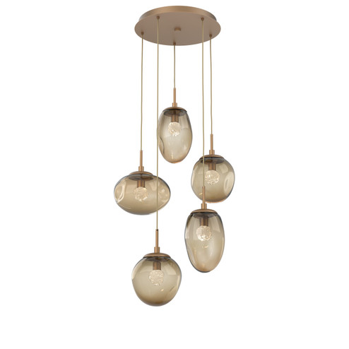 Cosmos LED Pendant in Novel Brass (404|CHB0069-05-NB-FB-C01-L1)