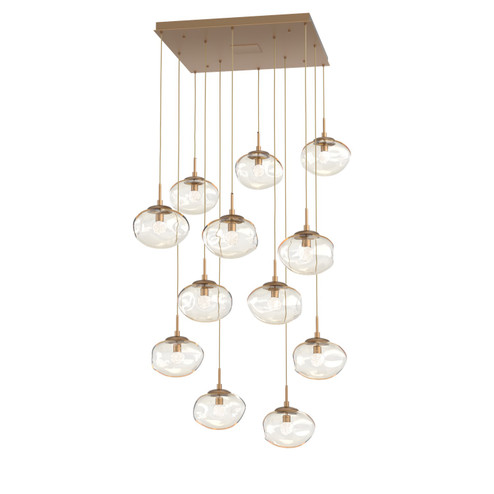 Nebula LED Pendant in Novel Brass (404|CHB0068-12-NB-FA-C01-L3)