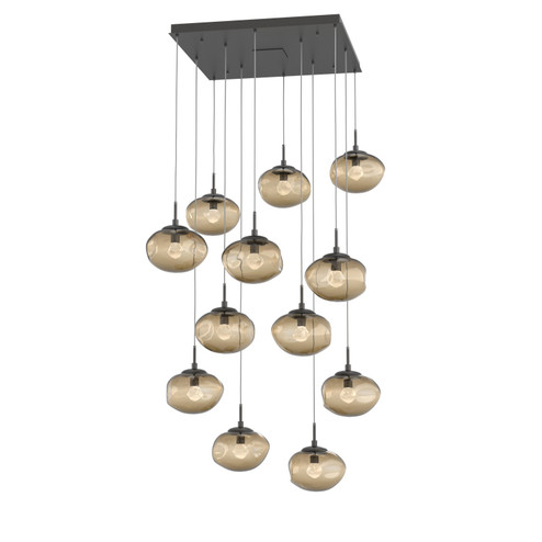 Nebula LED Pendant in Graphite (404|CHB0068-12-GP-ZB-C01-L3)