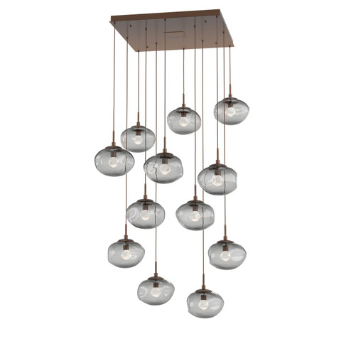 Nebula LED Pendant in Burnished Bronze (404|CHB0068-12-BB-ZS-C01-L1)