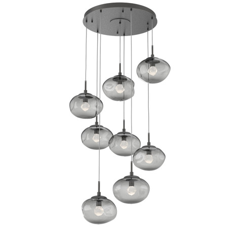 Nebula LED Pendant in Graphite (404|CHB0068-08-GP-ZS-C01-L3)