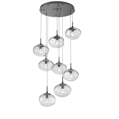 Nebula LED Pendant in Graphite (404|CHB0068-08-GP-ZC-C01-L1)