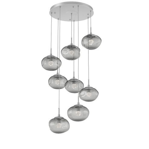 Nova LED Pendant in Classic Silver (404|CHB0068-08-CS-FS-C01-L1)