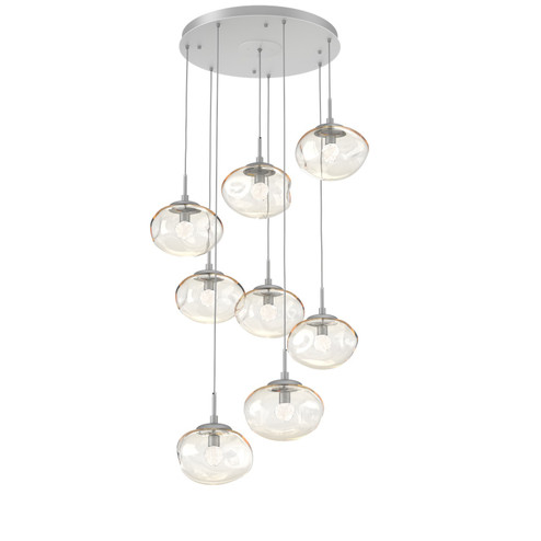 Nebula LED Pendant in Classic Silver (404|CHB0068-08-CS-FA-C01-L1)