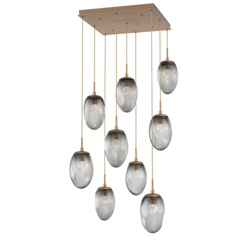 Meteo LED Pendant in Novel Brass (404|CHB0067-09-NB-FS-C01-L1)