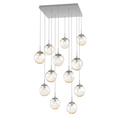 Aster LED Pendant in Classic Silver (404|CHB0066-12-CS-ZA-C01-L3)