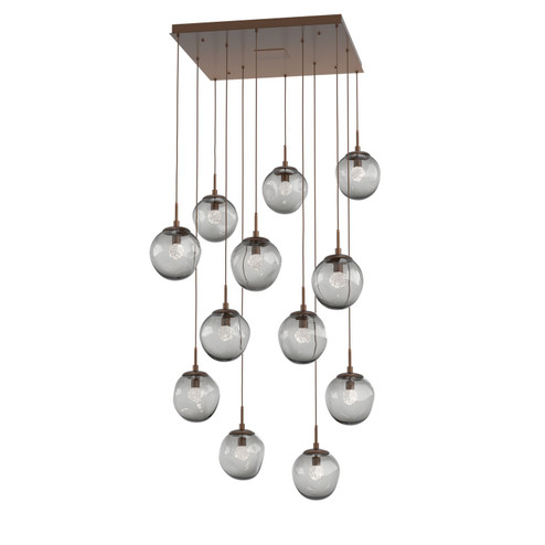 Aster LED Pendant in Burnished Bronze (404|CHB0066-12-BB-FS-C01-L1)