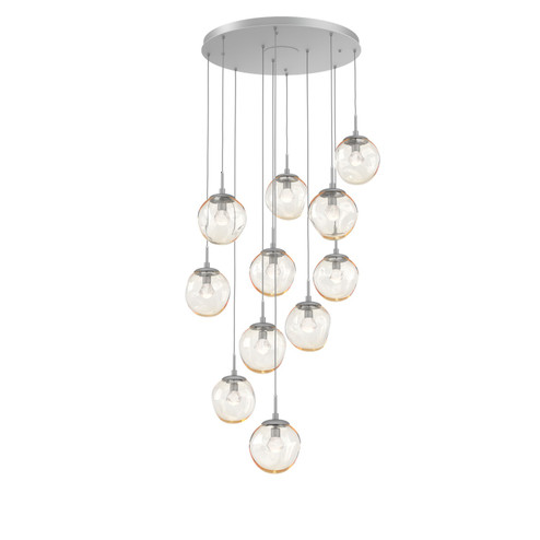 Aster LED Pendant in Classic Silver (404|CHB0066-11-CS-ZA-C01-L3)