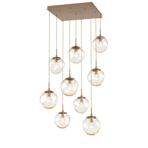 Aster LED Pendant in Novel Brass (404|CHB0066-09-NB-ZA-C01-L3)
