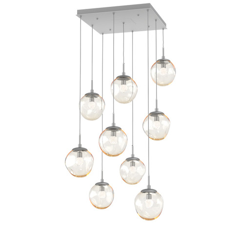 Aster LED Pendant in Classic Silver (404|CHB0066-09-CS-FA-C01-L3)