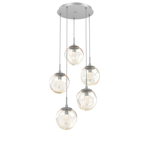 Aster LED Pendant in Classic Silver (404|CHB0066-05-CS-GA-C01-L1)