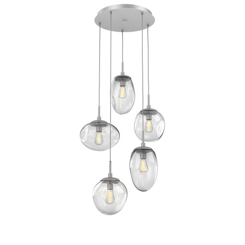 Cosmos Five Light Pendant in Classic Silver (404|CHB0065-05-CS-C-C01-E2)