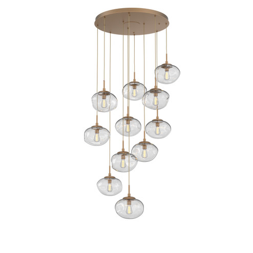 Nova 11 Light Pendant in Novel Brass (404|CHB0064-11-NB-C-C01-E2)